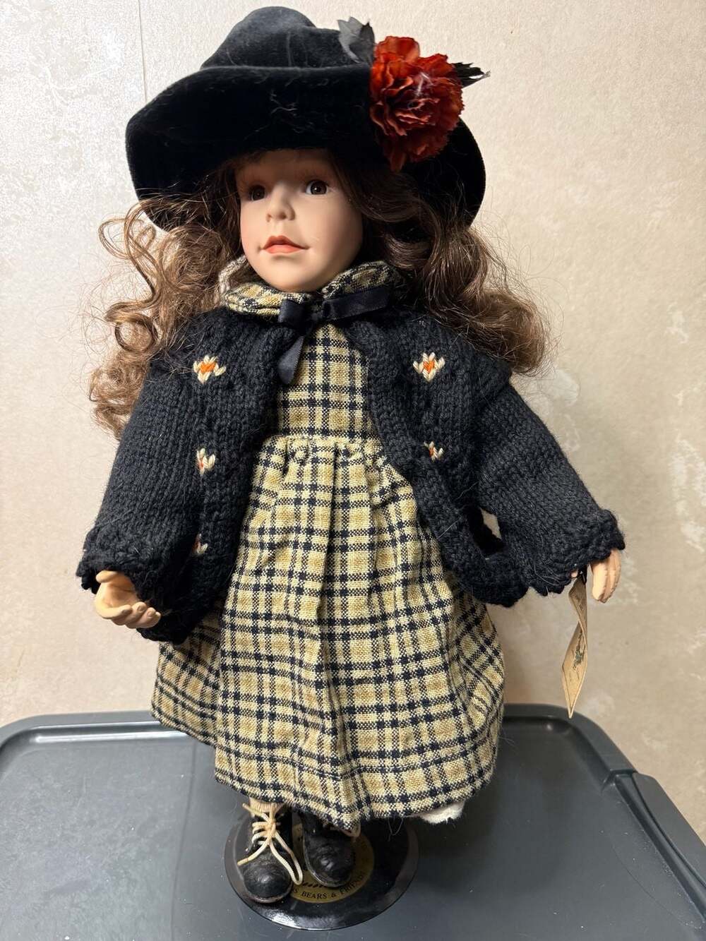 The Boyds Collection Yesterdays Child Kayla Porcelain Doll Style #4918